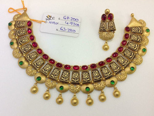 antique gold necklace