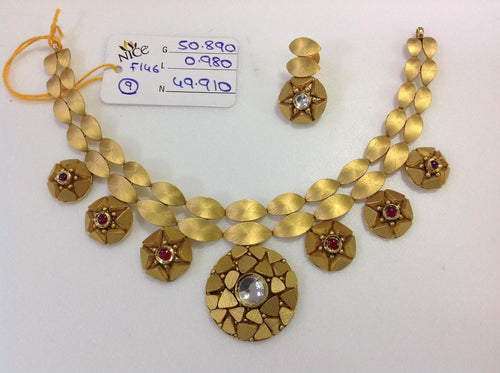 antique gold necklace